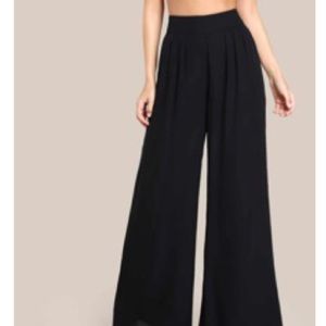 Black palazzo pants